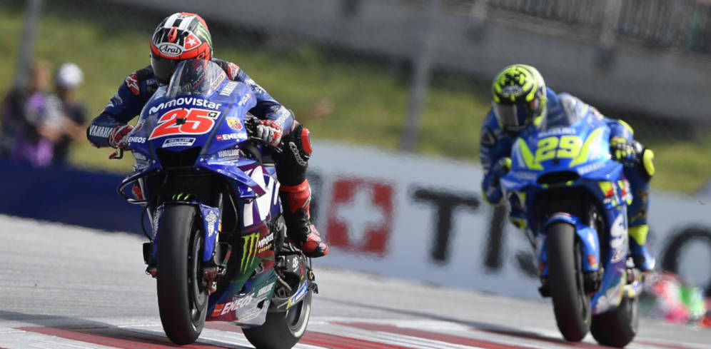 Vinales Optimis Berhasil Di MotoGP Inggris